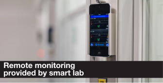 Remote monitoring provided by smart lab