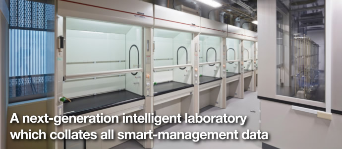 A next-generation intelligent laboratory  which collates all smart-management data
