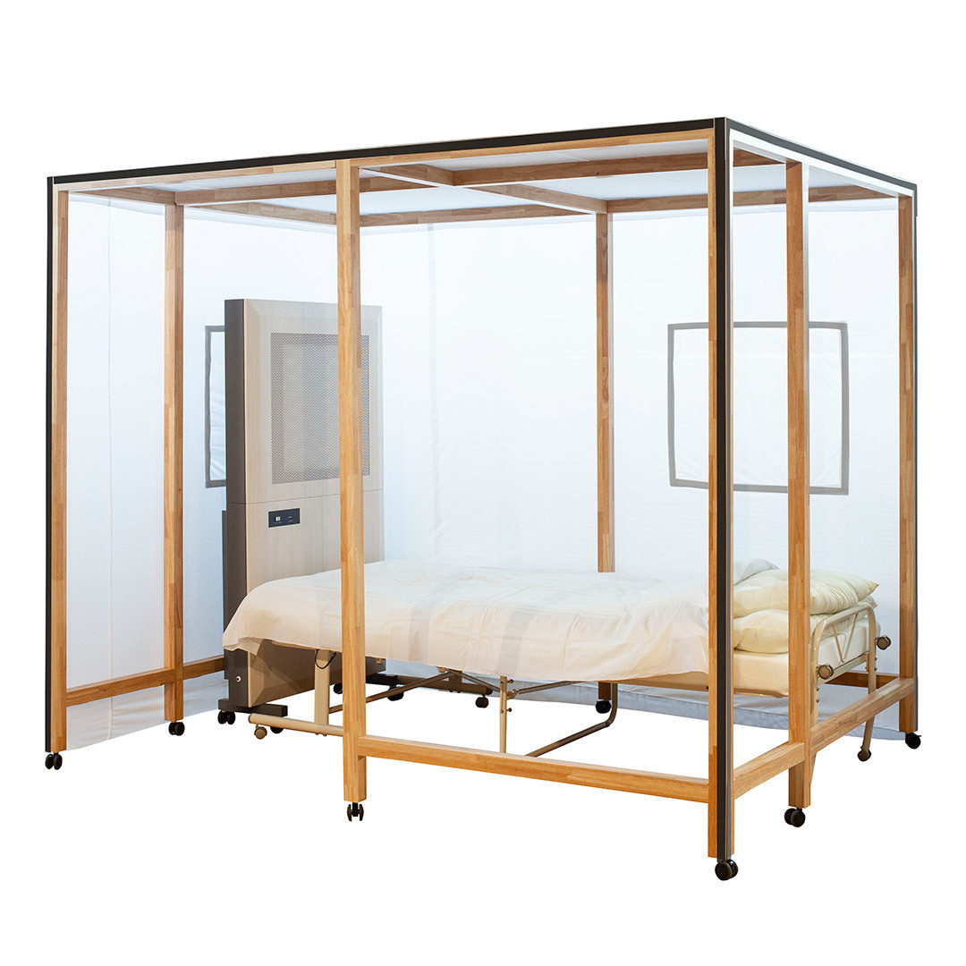 陰圧クリーンブース