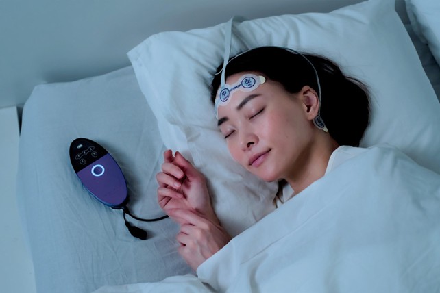 睡眠計測サービス「インソムノグラフ®」による測定イメージ