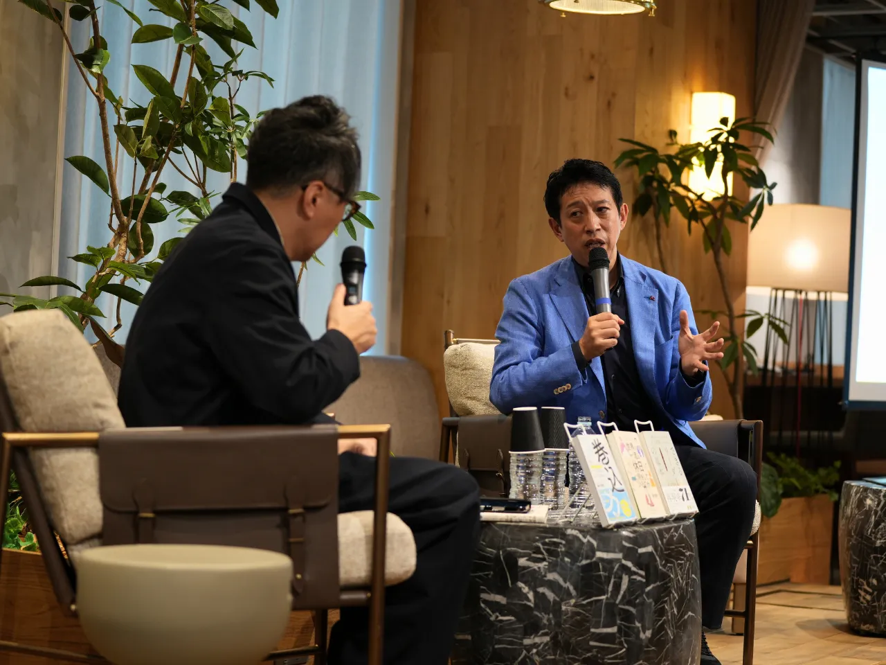 対談の様子