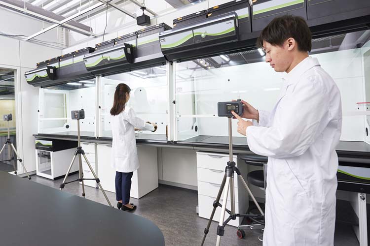 研究施設に特化した作業環境測定